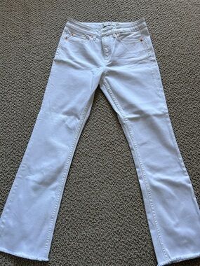 Vineyard Vines White Straight-Leg Jeans